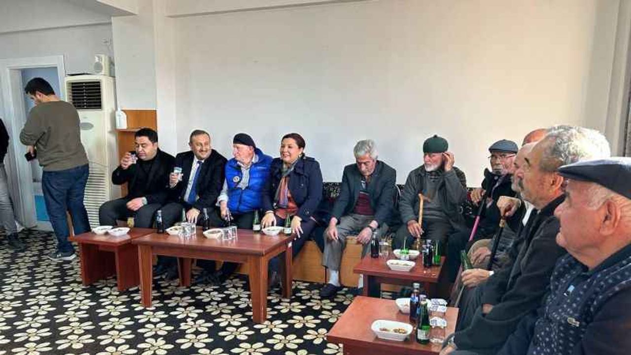 İl başkanı vatandaşlarla bir araya geldi 