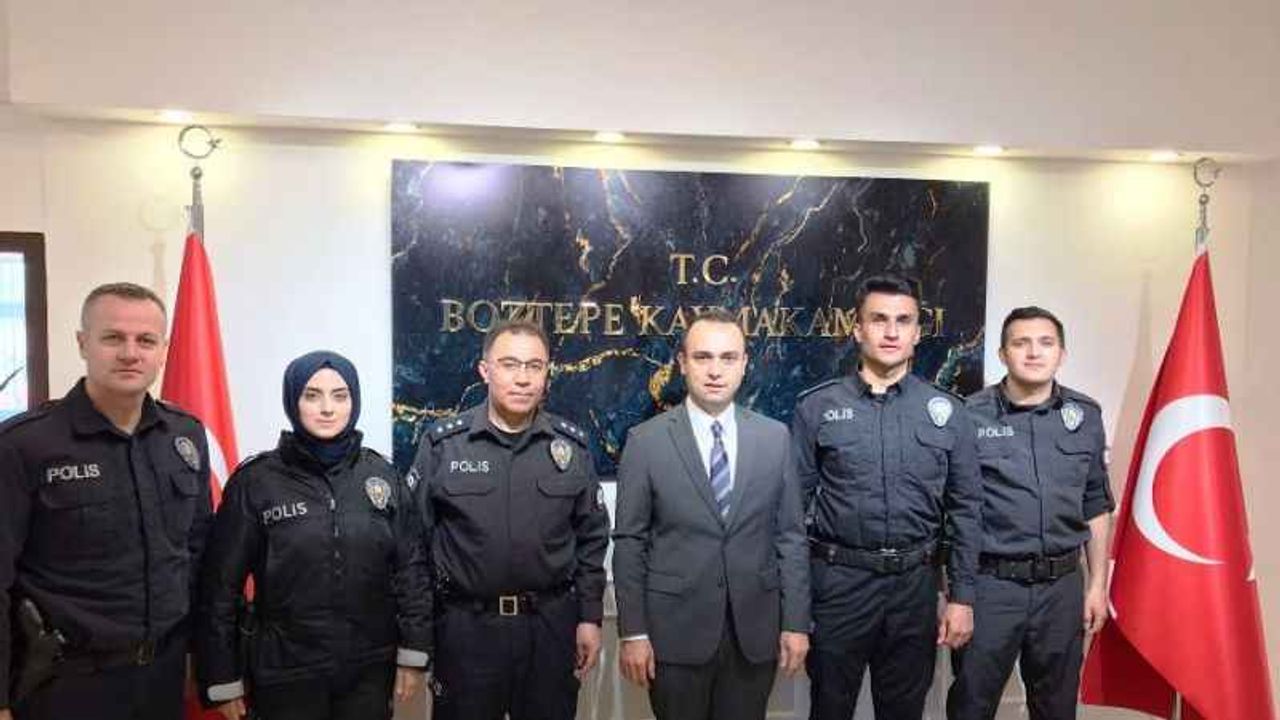 Kaymakam, Polis Haftası'nda Emniyet Personelini ağırladı