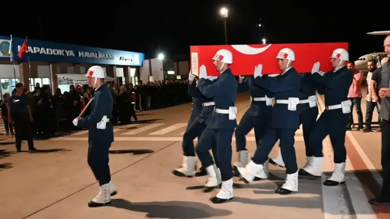 Şehidimizin naaşı Kırşehir’e getirildi