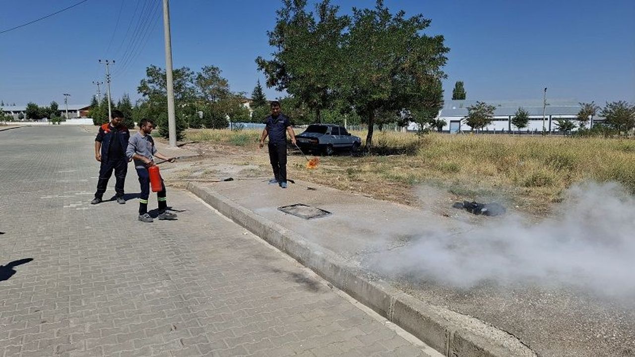 Kırşehir OSB'de Afete Hazır İşyeri Eğitimi