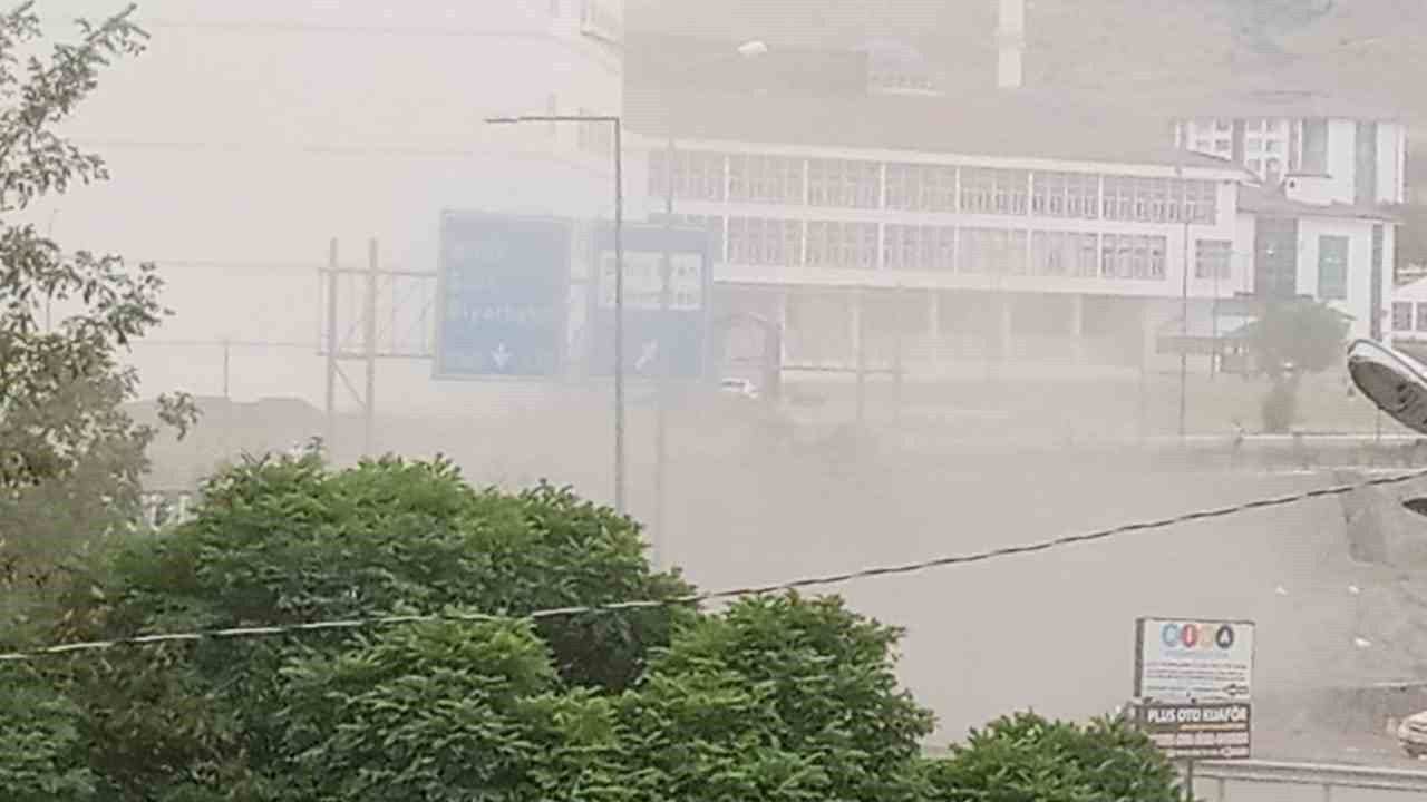 Bitlis’te Doğal Gaz Borusu Patladı