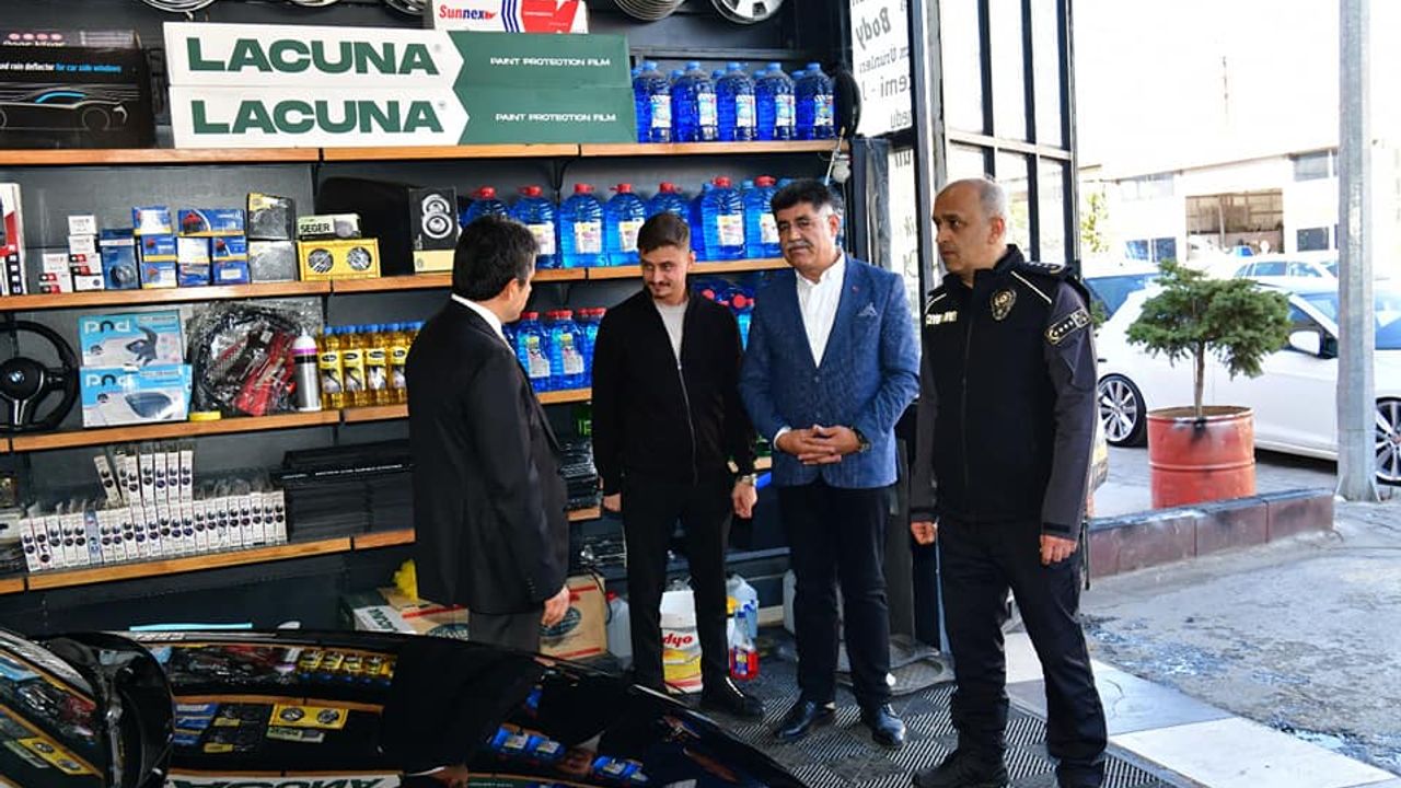 Kırşehir’de esnafla bir araya gelindi!