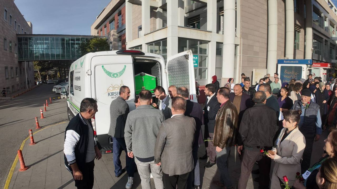 Acılı veda Kırşehir’i yasa boğdu