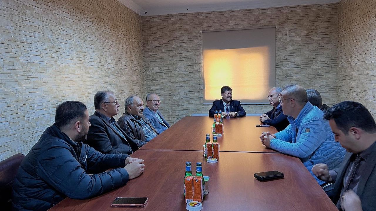 Erkan ve OSB Yönetimi Kırşehir’in sanayi hedeflerini konuştu