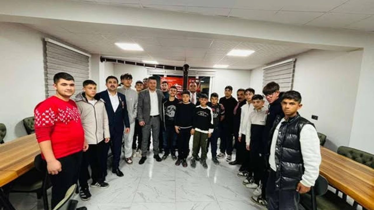 Gaziler ve çocuklar arasında duygusal köprü kuruldu