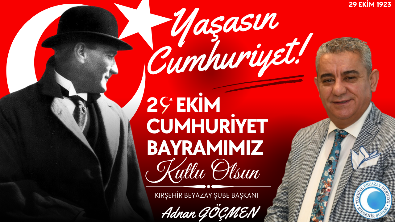Başkan Göçmen’den Cumhuriyet kutlaması
