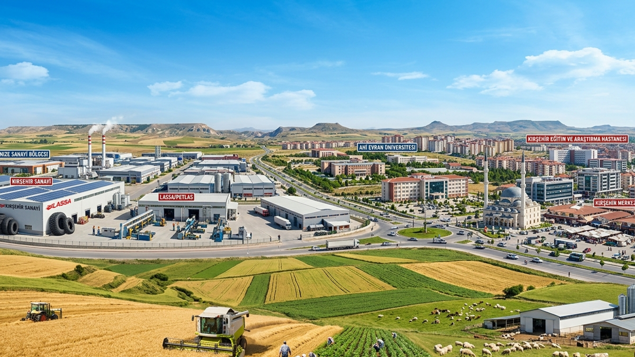 TÜİK Verileri Açıkladı: Kırşehir’de Tarım Yeniden Yükselişte
