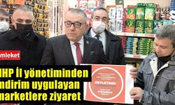 MHP İl Yönetiminden Marketlere Ziyaret