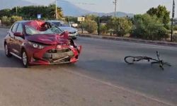 Otomobilin çarptığı bisikletli kadın *ldü