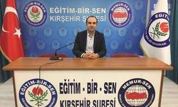 Kırşehir Memur-Sen Başkanı'ndan Filistin Zulmüne Kınama