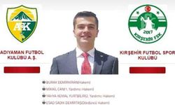 Adıyaman - Kırşehir maçını Demirkıran yönetecek 