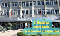 1 Ocak'ta bazı işletmeler kapalı !