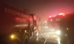 Büyük yangına Kırşehir'den destek