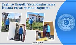 Sıcak yemekler sofralara ulaştırıldı