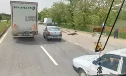 Duble yolda motosiklet ile tır çarpıştı: 1 ölü