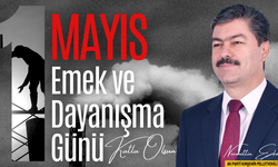 Milletvekili Erkan “Yaşasın 1 Mayıs!”