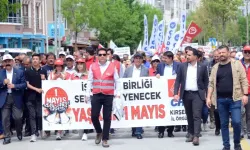 1 Mayıs'ta Kırşehir'de dayanışma rüzgarı