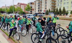 Kırşehir farkındalık için pedal çevirdi!