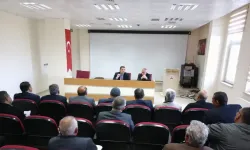 Köy muhtarlarına, eğitim verildi!