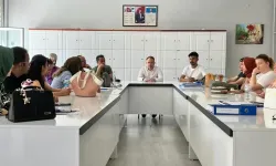 Gülşen,matematik öğretmenleri ile bir araya geldi