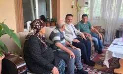 Kaymakam Erdem, yaşlıların hayır duasını aldı