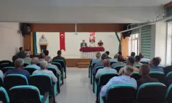 Kaymakam Erdem, muhtarlarla ve vatandaşlarla buluştu