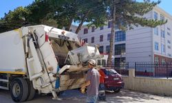 Kaman'da temizlik çalışmaları yoğunlaştırdı!