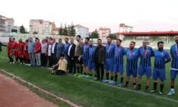 Ahi esnafları futbol turnuvasında karşılaştılar