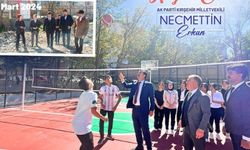 Kırşehir Lisesi'nde spor sahası açıldı