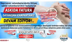 Dayanışma kampanyası sürüyor