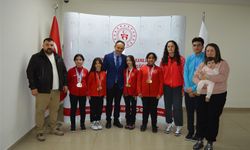 Kırşehir'in gururu sporcuları bir arada