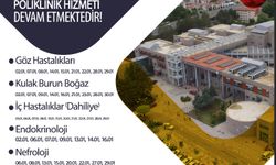 Mesai dışı poliklinik hizmeti devam ediyor