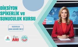 ’Diksiyon, Spikerlik ve Sunuculuk’ kurs kayıtları başladı