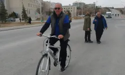 Kırşehir’de pedallar sağlık için döndü