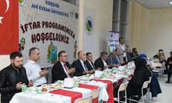 Üniversite personeli iftarda buluştu