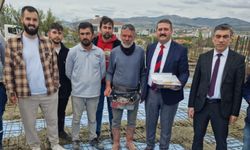 İnşaat sahasında 1 Mayıs sürprizi!