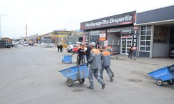 Sanayi sitesinde temizlik operasyonu: Ekipler saha taramasında