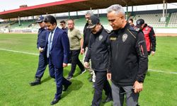 Kırşehir’de protokol sahada inceleme yaptı