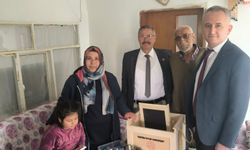 Minik Miray’ın yüzünü güldüren özel hediye