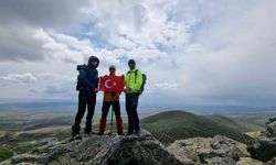 Kırşehirli 4 dağcı, Demirli Kale Tepe’ye tırmandı