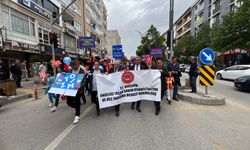 Engeller değil mesajlar yürüdü, Kırşehir’de farkındalık adımları