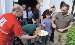 Kırşehir Türk Kızılay’ın Üsküp’te ikram sevinci