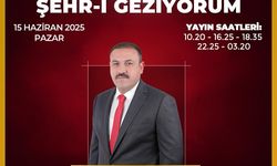 Hakanoğlu TRT’nin “Şehr-i Geziyorum” programında