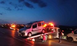 Ankara’da zincirleme trafik kazası: 1 yaralı