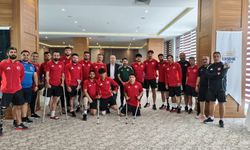 Ampute Milli Takımı kamp çalışmalarına başkan desteği