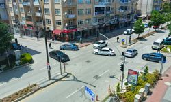 Kırşehir’de trafiğin fotoğrafı çekildi