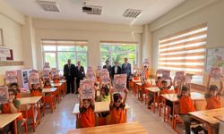 Demiryürek, öğrencilerin karne heyecanına ortak oldu