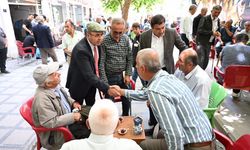 Esnaf ve vatandaşlarla bir araya geldiler, gündemi değerlendirdiler