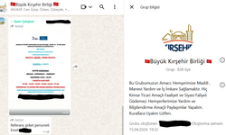 Kırşehirliler kurdukları grupta birbirine kol kanat geriyor