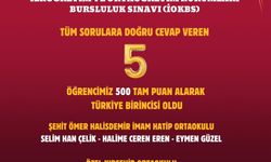 Kırşehir’den Türkiye zirvesinde 5 öğrenci